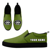 Custom Canvas Sneakers Personalized Slip On Shoes FN071-E028030-7